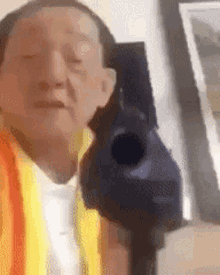 china angry man gun bang dead
