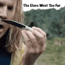 elves eurovision will ferrell the elves went to far small knife