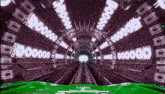 a computer screen shows a tunnel with the words marvel written on it