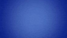 a blue background with a white circle and a circle with a hole in the middle