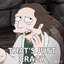 That'S Just Crazy Dr Mulberry GIF - That'S Just Crazy Dr Mulberry Disenchantment GIFs
