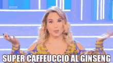 Barbara Durso Super Caffeuccio Al Ginseng GIF