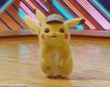 Detective Pikachu Dancing Pikachu Bailando GIF - Detective Pikachu Dancing Detective Pikachu Pikachu Dancing GIFs