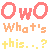 Whats This Ow O Sticker - Whats This Ow O Stickers