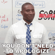 You Dont Need To Apologize James GIF - You Dont Need To Apologize James Engvid GIFs