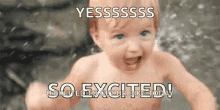 So Excited GIF - So Excited Baby GIFs