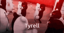 Danganronpa Tyrell GIF - Danganronpa Tyrell Monokuma GIFs