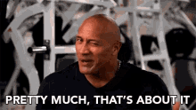 The Rock Pretty Much GIF - The Rock Pretty Much Thats About It GIFs