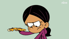 Hangry The Casagrandes GIF - Hangry The Casagrandes Stack Pizza GIFs