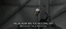 glados potato meme