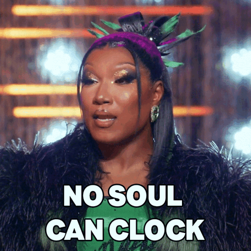 No Soul Can Clock Rupaul&rsquo;s Drag Race All Stars GIF - No soul can 