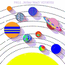 Retro Space Mind Voyager Paul Jaisini GIF - Retro Space Mind Voyager Paul Jaisini Planets GIFs