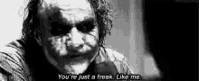 Freak Like Me Joker GIF - Freak Like Me Joker Heath Ledger GIFs