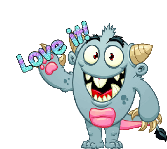 Animated Monster Stickers Sticker - Animated Monster Stickers Stickers