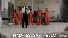 Inmates Say Hello Greetings GIF - Inmates Say Hello Greetings Hi GIFs