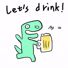 drinking alcohol