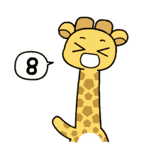 comic giraffe