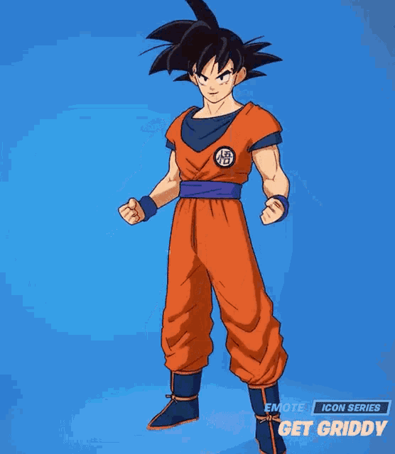 Goku Fortnite GIF - Goku Fortnite Get Griddy GIFs