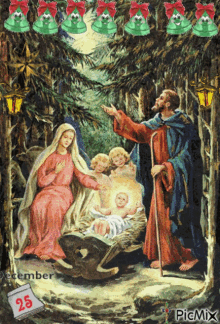sagrada familia navidad christmas jesus