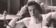 Cory Monteith Glee GIF - Cory Monteith Glee Headphones Off GIFs