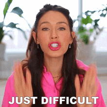 Just Difficult Shea Whitney GIF - Just Difficult Shea Whitney It Is Challenging GIFs