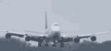 Hard Landing 747 GIF - Hard Landing 747 Airplane GIFs