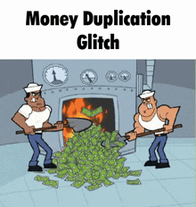 Moeny Money Duplication Glitch GIF