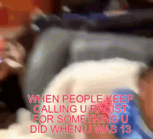 Im Not Racist Racist GIF - Im Not Racist Racist Crying GIFs