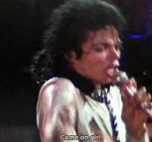 Michael Jackson Come On Girl GIF - Michael Jackson Come On Girl Sing GIFs