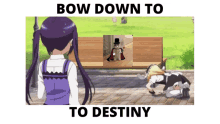 Bow Down Destiny GIF - Bow Down Destiny GIFs