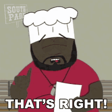 Thats Right Jerome Mcelroy GIF - Thats Right Jerome Mcelroy South Park GIFs
