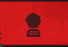 a silhouette of a person with a chain around their neck