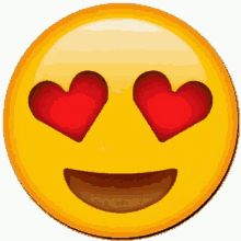 emoji heart eyes in love rolling emoji