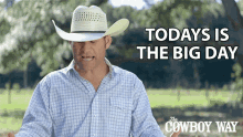 Todays The Big Day Booger Brown GIF - Todays The Big Day Booger Brown The Cowboy Way GIFs