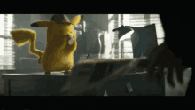 Pikachu Drinking GIF - Pikachu Drinking Detective Pikachu GIFs