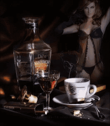 Coffee Rum GIF - Coffee Rum Girl GIFs