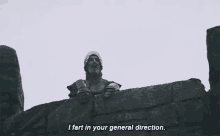 Monty Python Fart GIF - Monty Python Fart General Direction GIFs