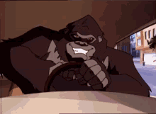 Funky Cops Driving Ape GIF - Funky Cops Driving Ape GIFs