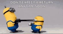 minions ouch painful funny stretch