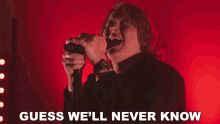 Guess Well Never Know Lewis Capaldi GIF - Guess Well Never Know Lewis Capaldi Vmas GIFs