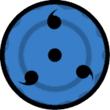 sharingan blue spin