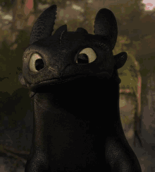 tongue httyd toothless dragon stare
