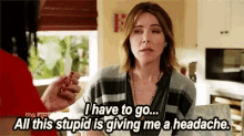 Cougar Town Stupid GIF