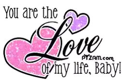 Love Of My Life Baby I Love You Sticker - Love Of My Life Baby I Love You Stickers