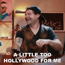 A Little Too Hollywood For Me Jared Dines GIF - A Little Too Hollywood For Me Jared Dines The Dickeydines Show GIFs