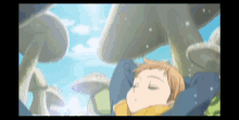 king anime sleeping mushroom