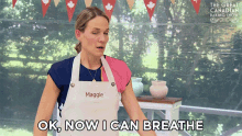 Ok Now I Can Breathe The Great Canadian Baking Show GIF - Ok Now I Can Breathe The Great Canadian Baking Show Gcbs GIFs