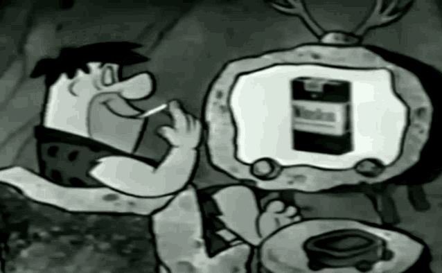 Fred Flintstone Smoking A Cigarette GIF - Fred Flintstone Smoking A Cigarette  Cartoon Smoker - Discover & Share GIFs