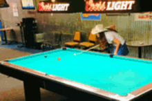two rail one handed bank billiards pool