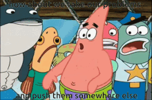 Patrick Problems GIF - Patrick Problems Push Them GIFs